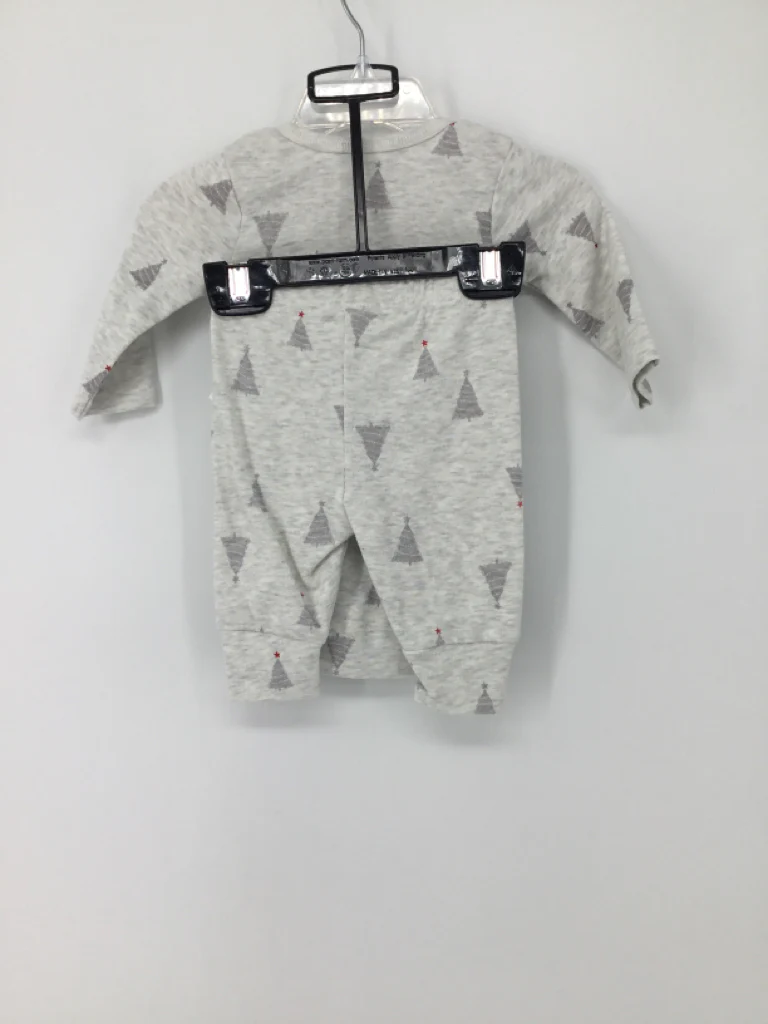 Just One You Made by Carters Child Size 3 Months Gray Christmas Outift - Image 2