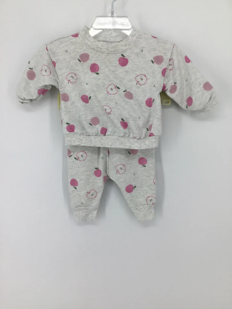 Just One You Made by Carters Child Size 3 Months Gray Outfit - girls