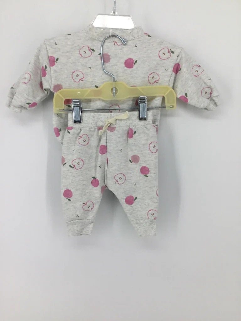 Just One You Made by Carters Child Size 3 Months Gray Outfit - girls - Image 2