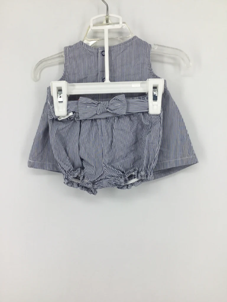 Just One You Made by Carters Child Size 3 Months Navy Outfit - girls - Image 2