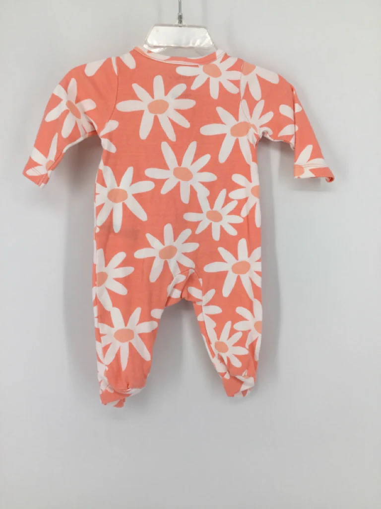 Just One You Made by Carters Child Size 3 Months Orange Sleepers - Image 2