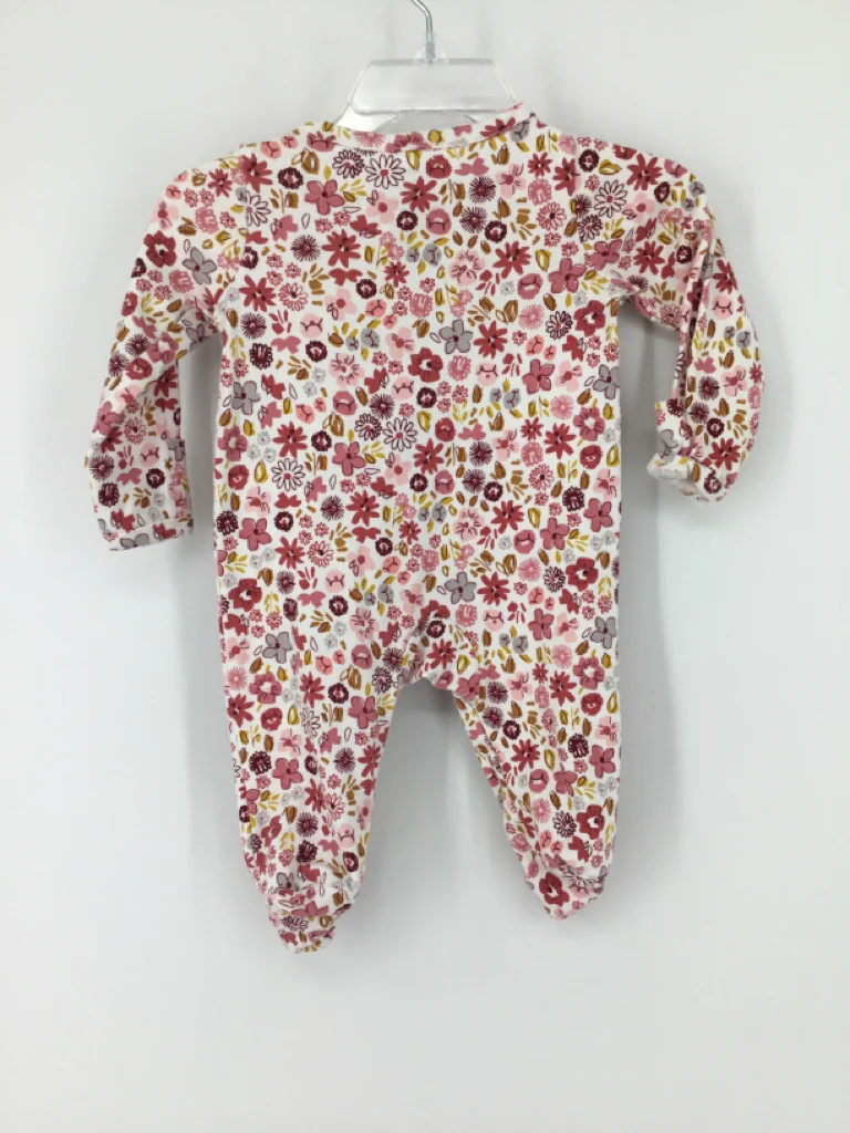 Just One You Made by Carters Child Size 3 Months Pink Sleepers - Image 2