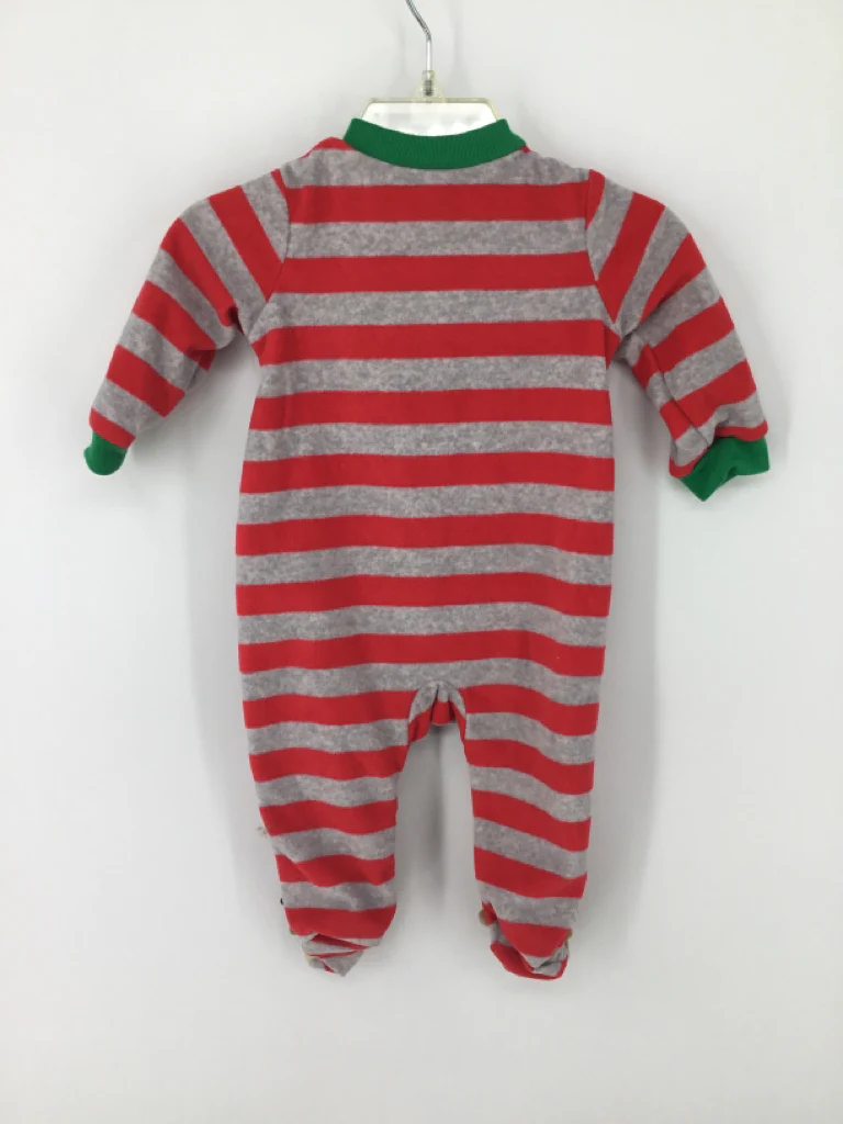 Just One You Made by Carters Child Size 3 Months Red Christmas Sleeper - Image 2