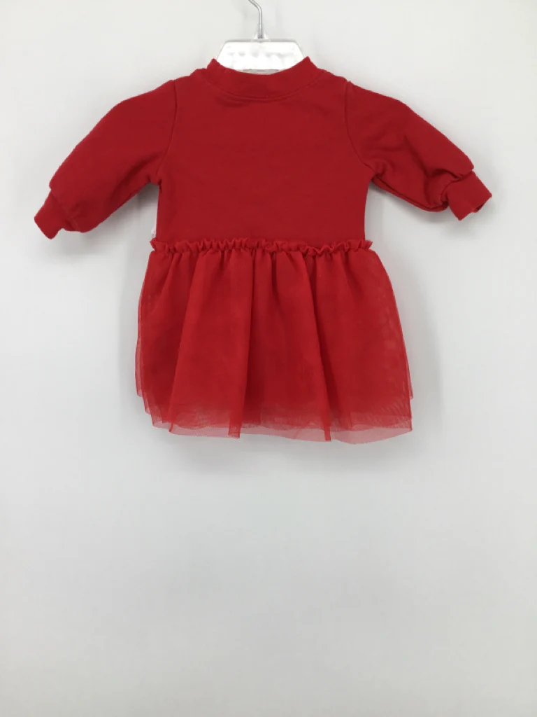 Just One You Made by Carters Child Size 3 Months Red Valentine's Day Dress - Image 2