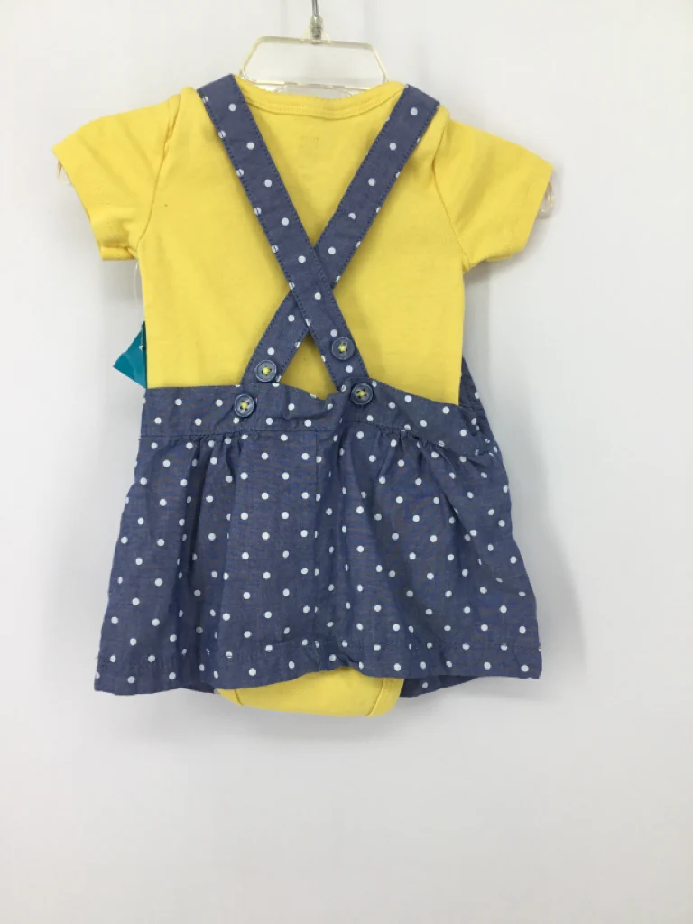 Just One You Made by Carters Child Size 6 Months Blue Outfit - girls - Image 2