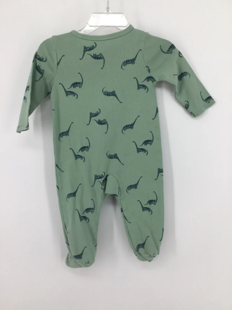 Just One You Made by Carters Child Size 6 Months Green Sleepers - Image 2