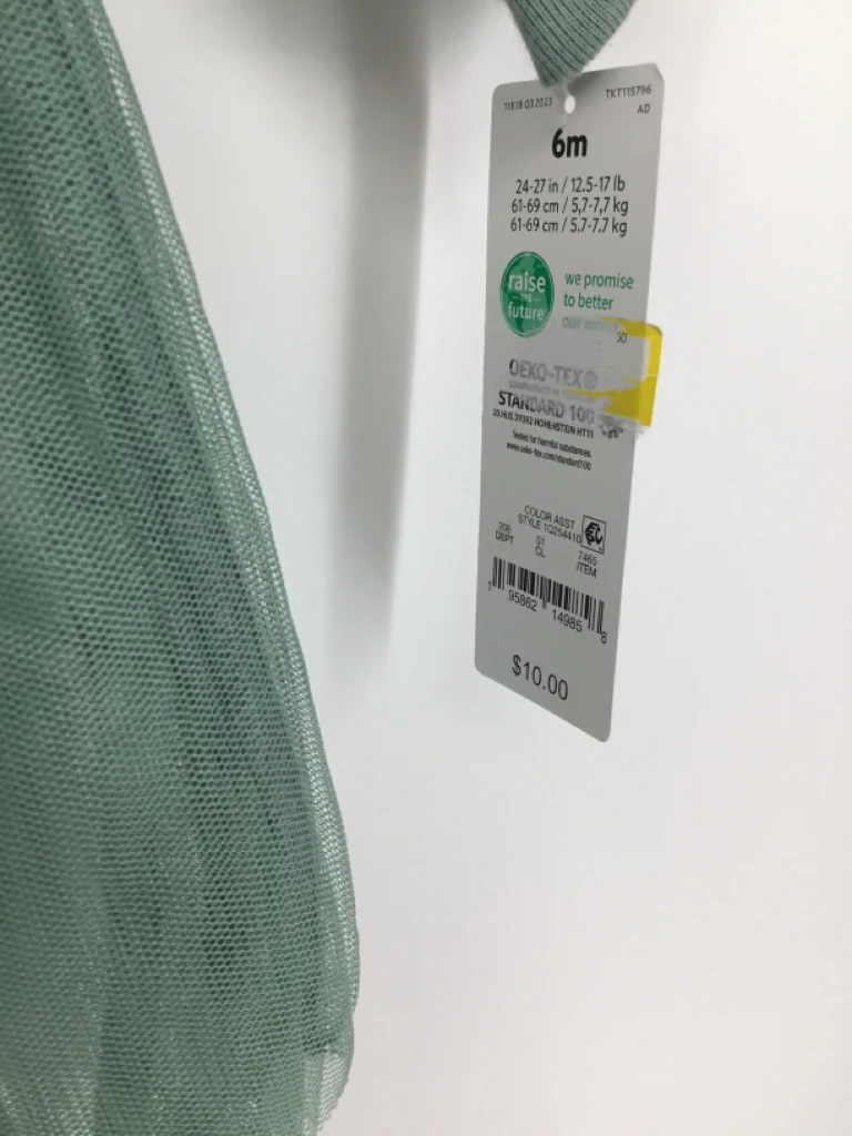 Just One You Made by Carters Child Size 6 Months Green Thanksgiving Outfit - Image 2