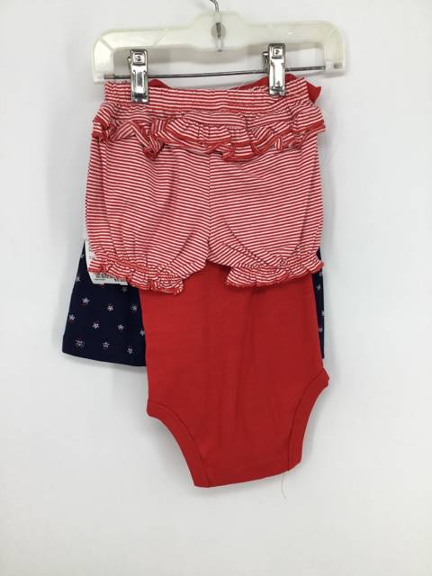 Just One You Made by Carters Child Size 6 Months Red Outfit - Image 3