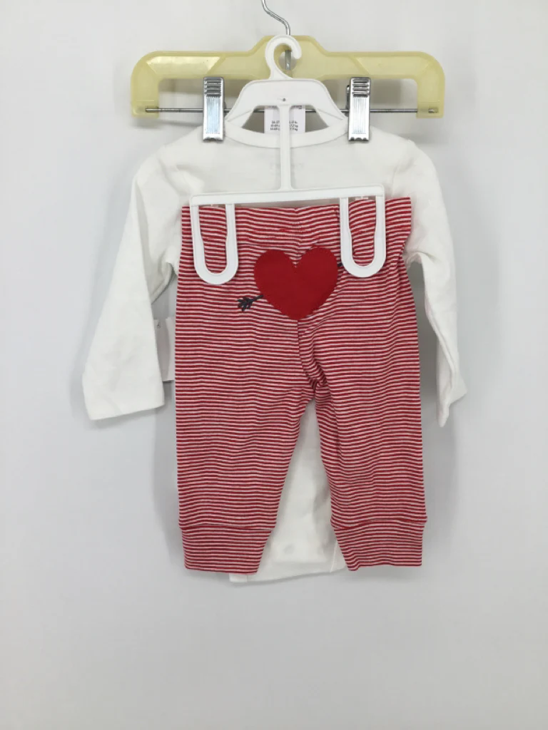 Just One You Made by Carters Child Size 6 Months Red Valentine's Day Outfit - Image 2