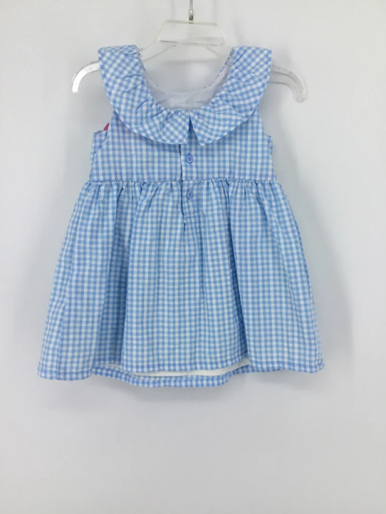 Just One You Made by Carters Child Size 9 Months Blue Dress - girls - Image 2