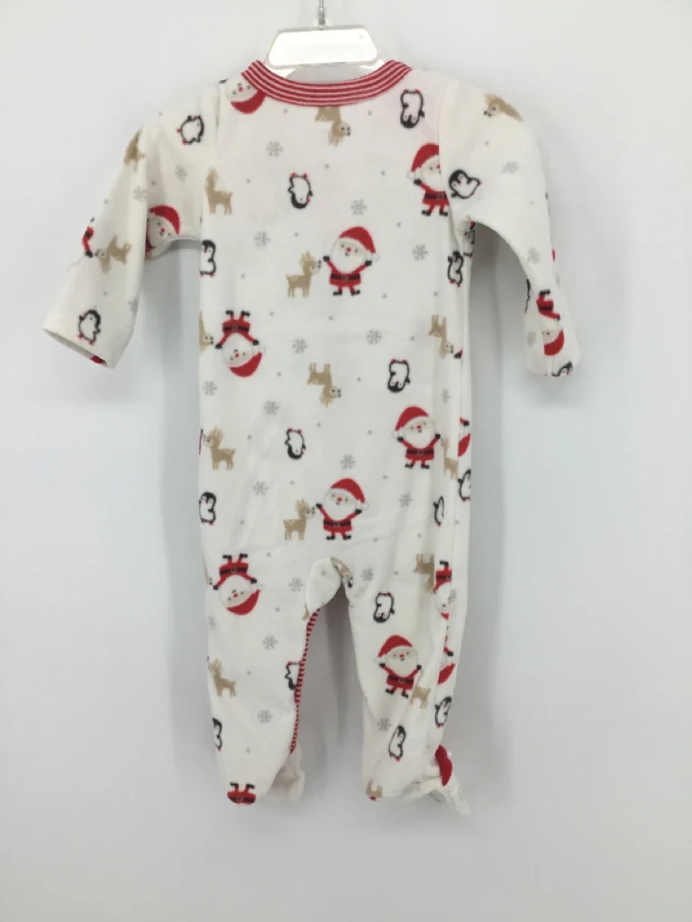 Just One You Made by Carters Child Size 9 Months Red Christmas Sleeper - Image 2