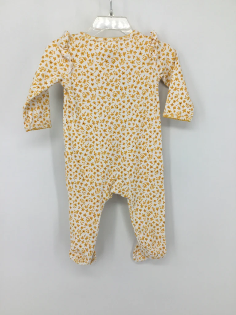 Just One You Made by Carters Child Size 9 Months Yellow Sleepers - Image 2