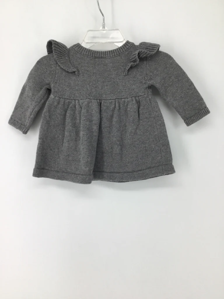 Just One You Made by Carters Child Size Newborn Gray Dress - girls - Image 2