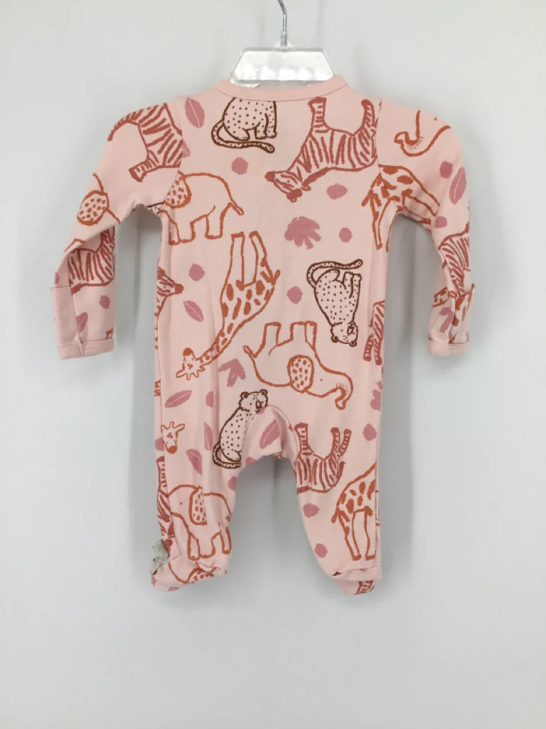 Just One You Made by Carters Child Size Newborn Pink Sleepers - Image 2