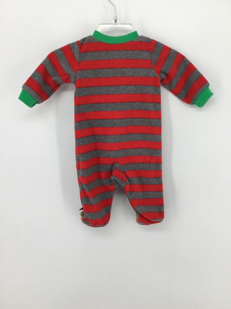 Just One You Made by Carters Child Size Newborn Red Christmas Sleeper - Image 2