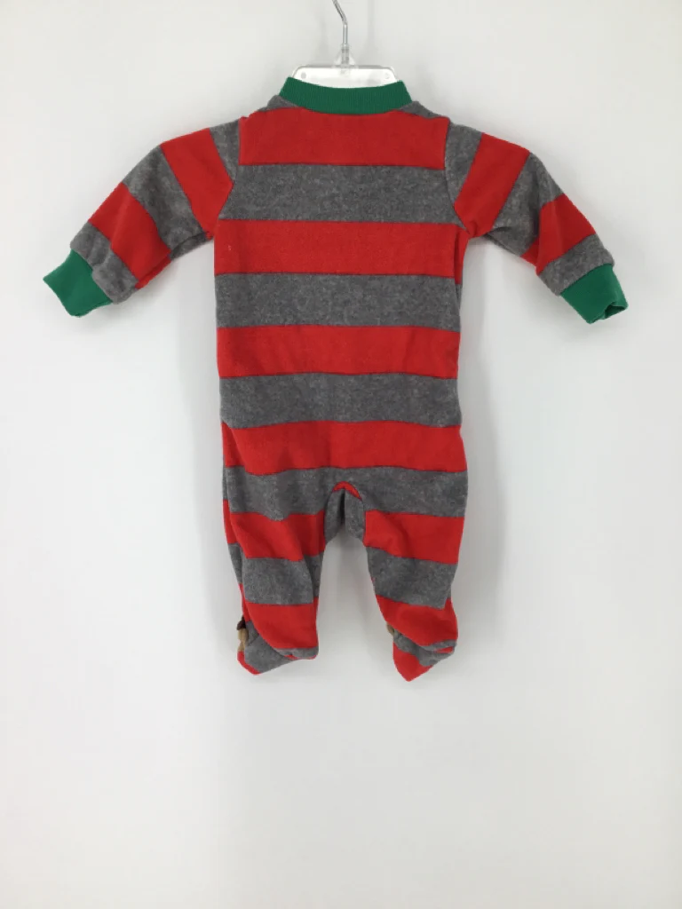 Just One You Made by Carters Child Size Newborn Red Christmas Sleeper - Image 2