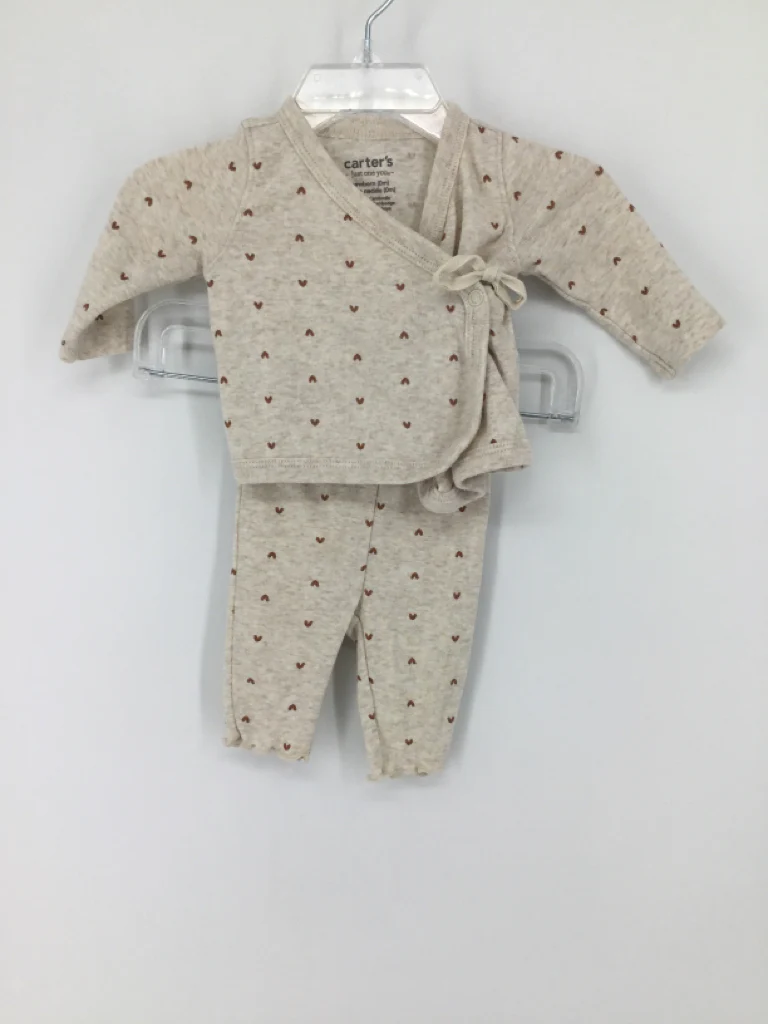 Just One You Made by Carters Child Size Newborn Tan Outfit - girls