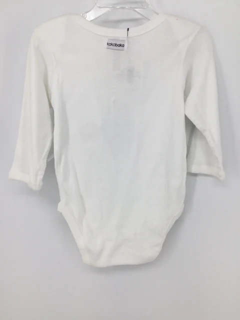 Kakabaka Child Size 18 Months White Valentine's Day Love Ninja Onesie - Image 3