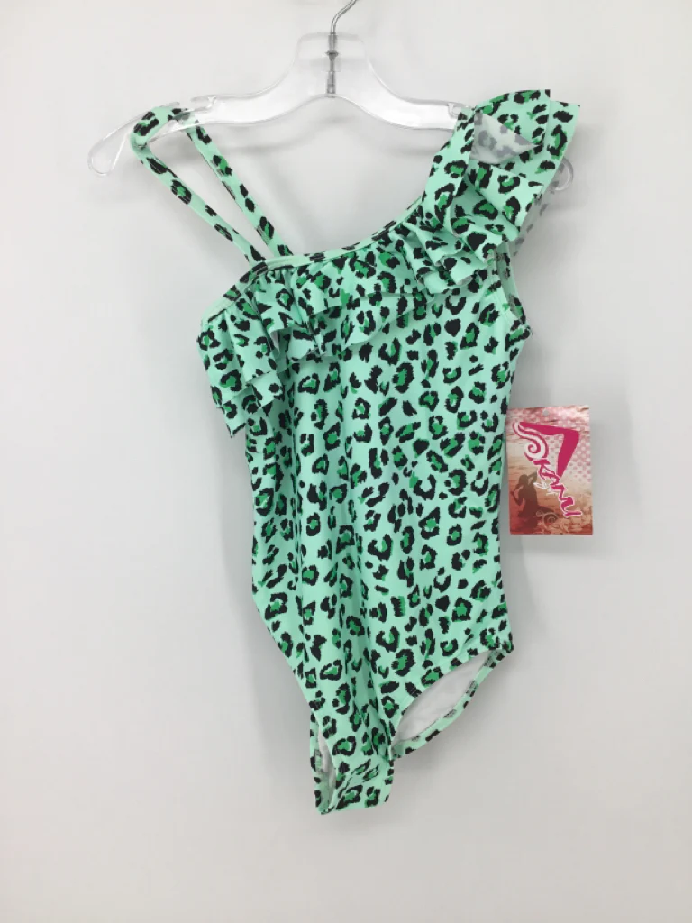 Kanu Surf Child Size 12 Green Swimwear - girls