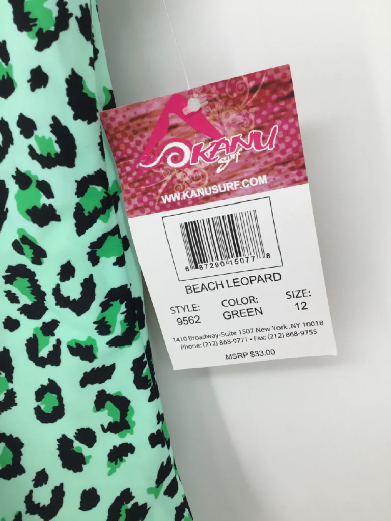 Kanu Surf Child Size 12 Green Swimwear - girls - Image 2