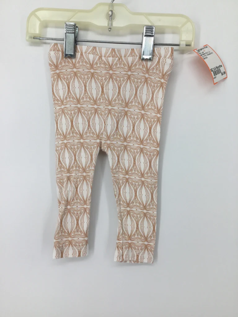 Kate Quinn Organics Child Size 3-6 Months Tan Pants - girls