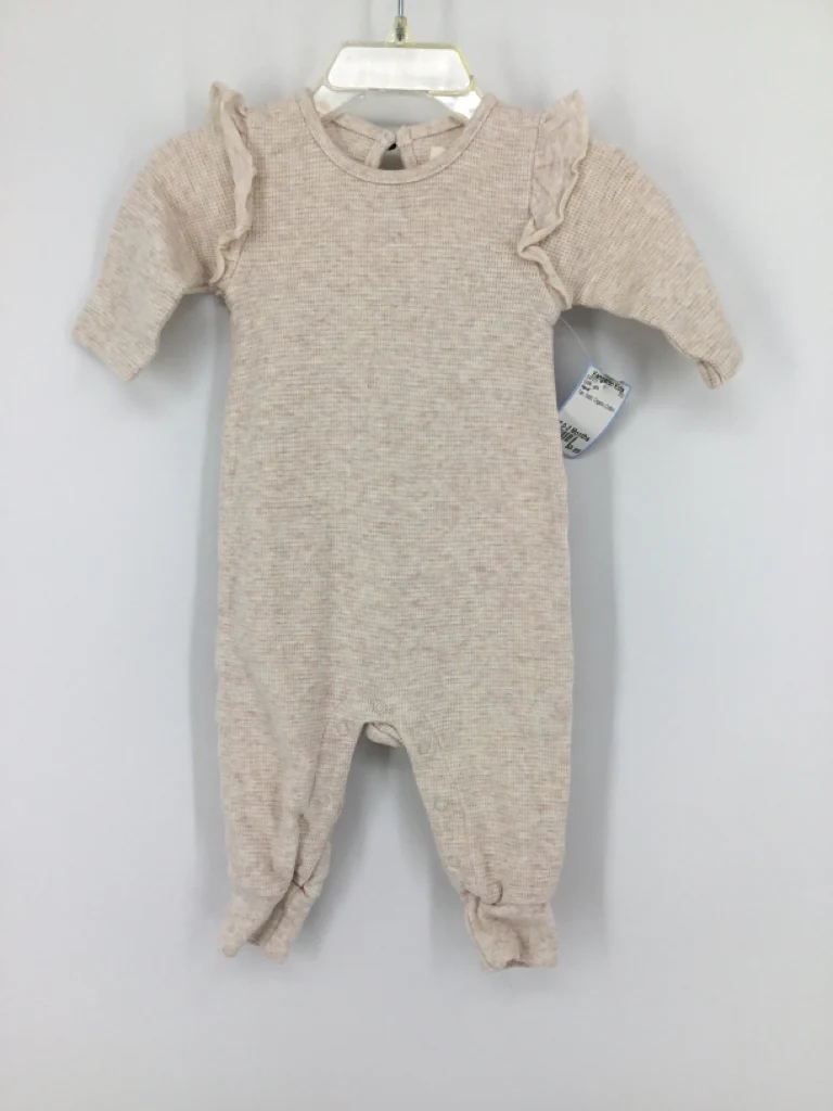 Kendi Child Size 0-3 Months Tan Outfit - girls