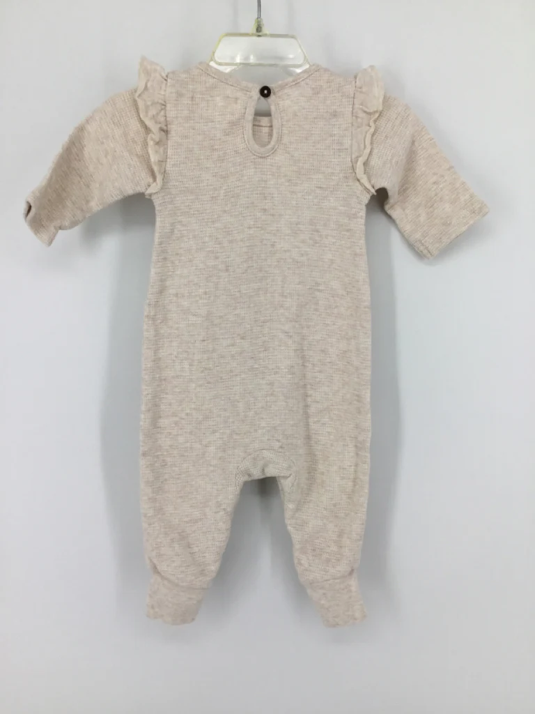 Kendi Child Size 0-3 Months Tan Outfit - girls - Image 2