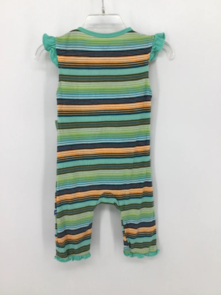 Kickee Pants Child Size 3-6 Months Green Outfit - girls - Image 2