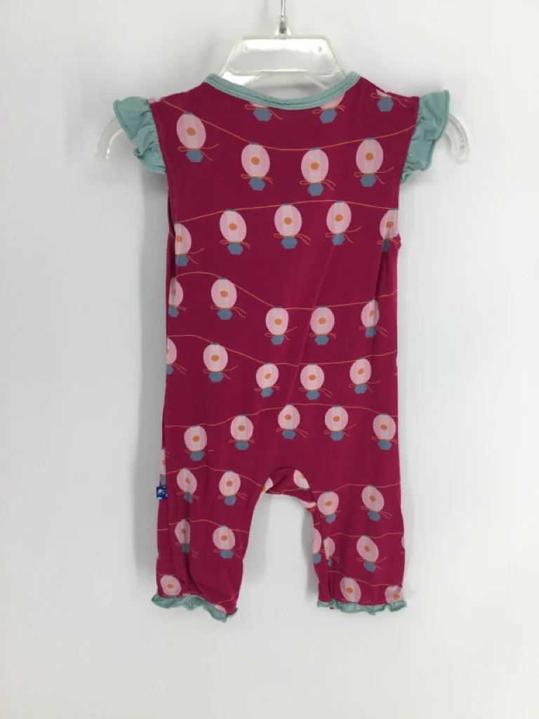 Kickee Pants Child Size 3-6 Months Pink Outfit - girls - Image 2