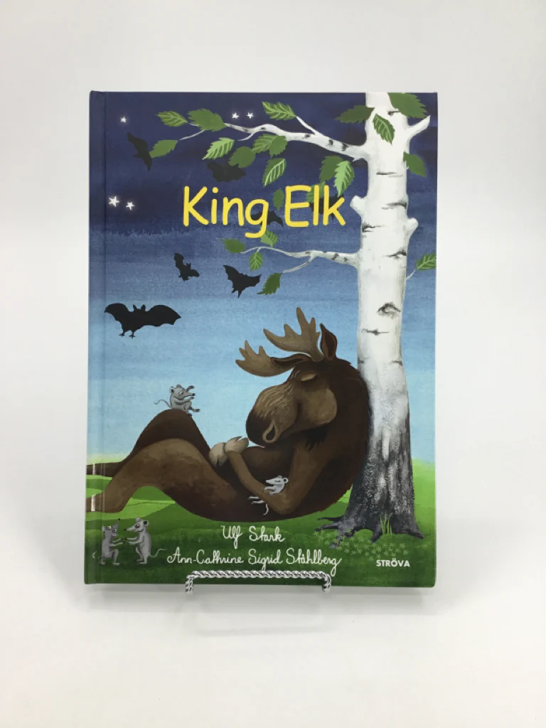 King Elk Hardcover Book