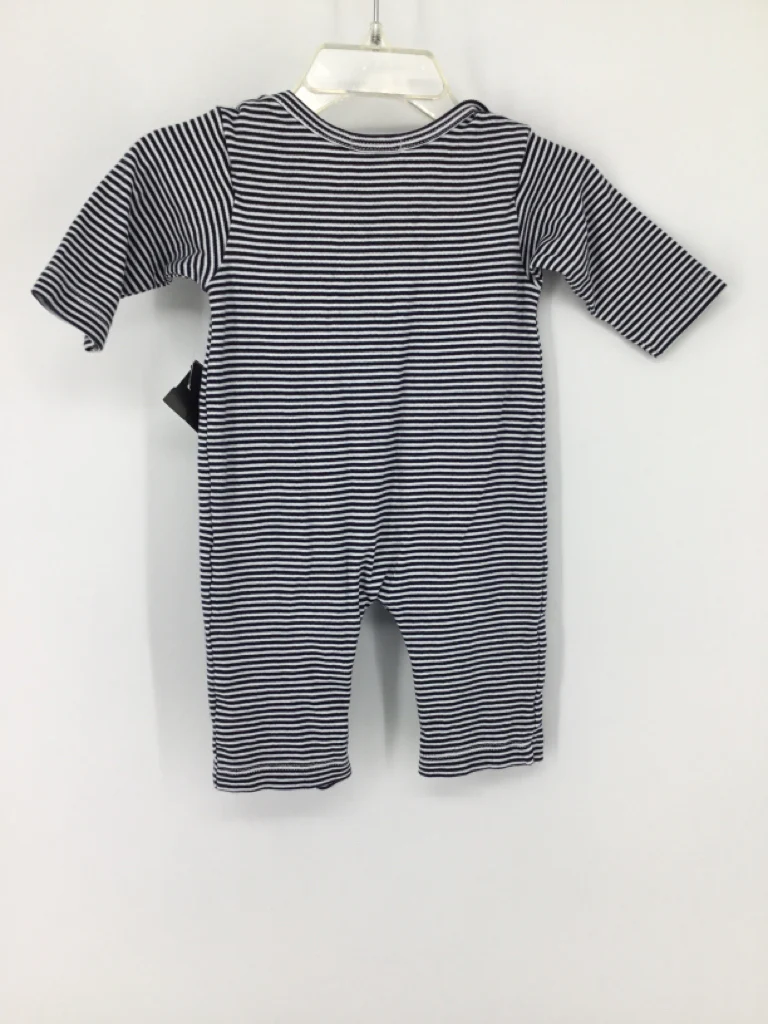 Kissy Kissy Child Size 0-3 Months Navy Stripe Outfit - boys - Image 2