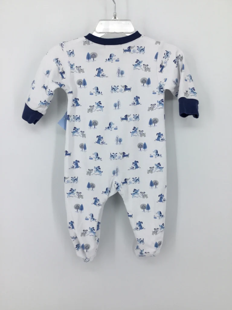 Kissy Kissy Child Size 3-6 Months Blue Sleepers - Image 2