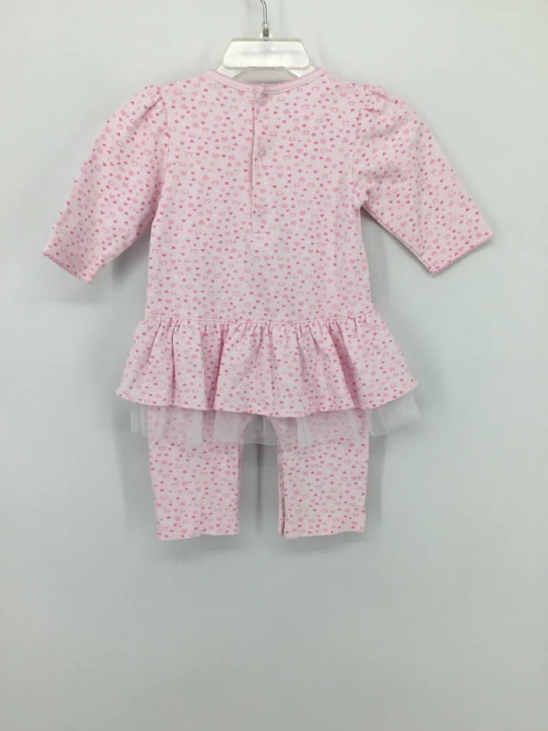 Kissy Kissy Child Size 3-6 Months Powder Blue Valentine's Day Outfit - Image 2
