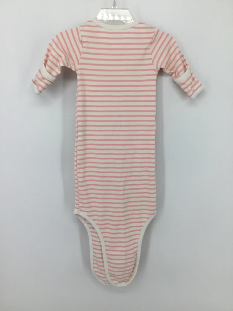 Kissy Love Child Size Newborn Pink Sleepers - Image 2