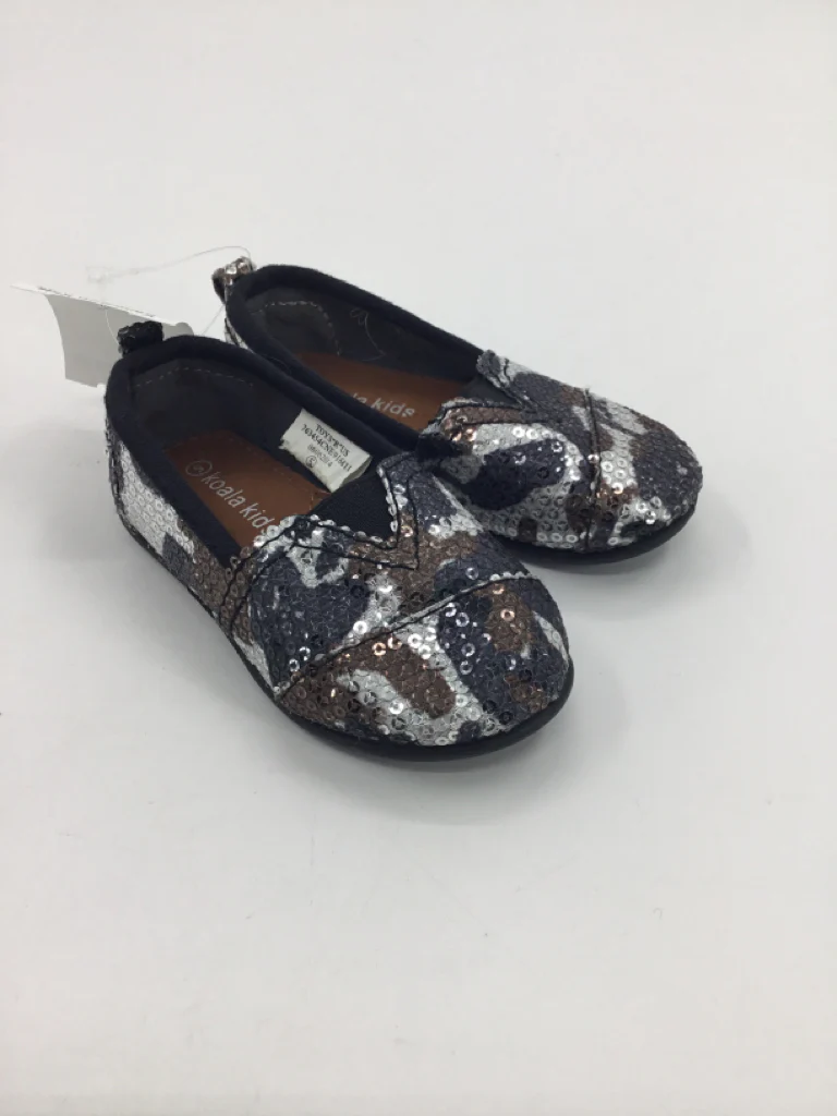 Koala Kids Child Size 5 Toddler Black Dress Shoes