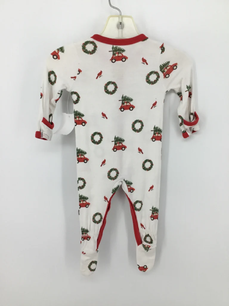 Kyte Child Size 0-3 Months White Christmas Sleeper - Image 2