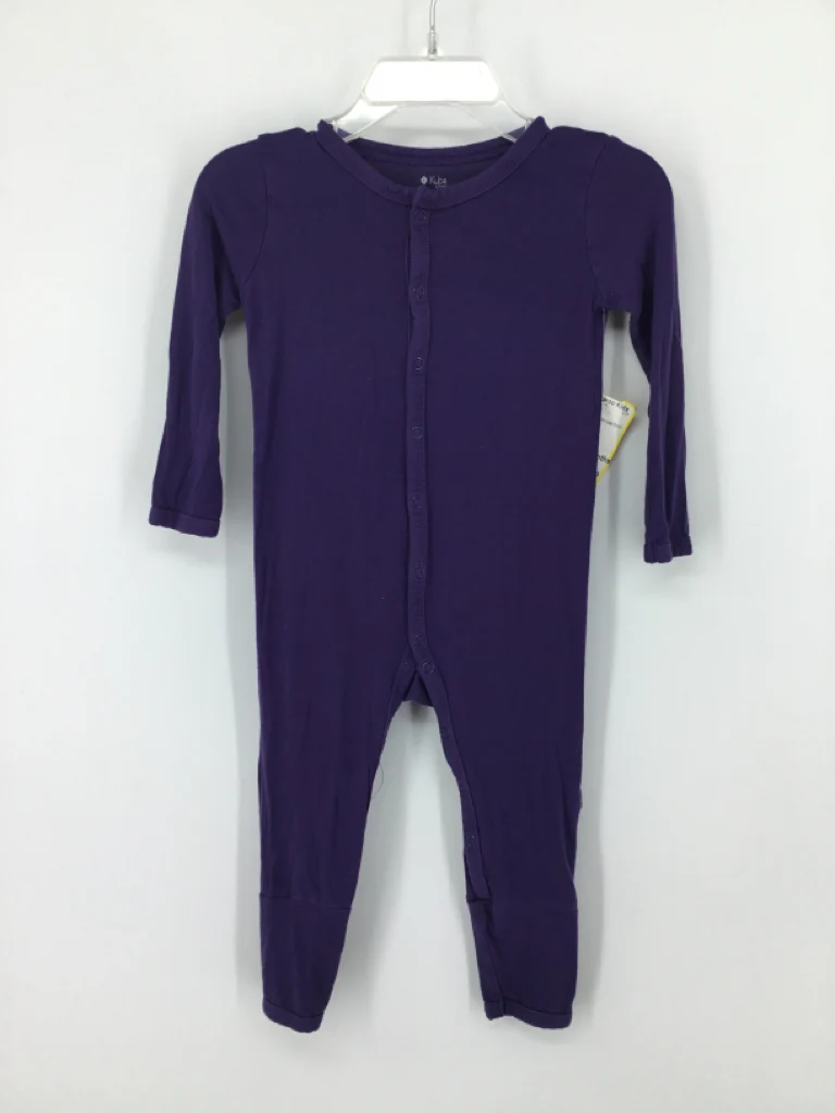 Kyte Child Size 12-18 Months Purple Pajamas - girls