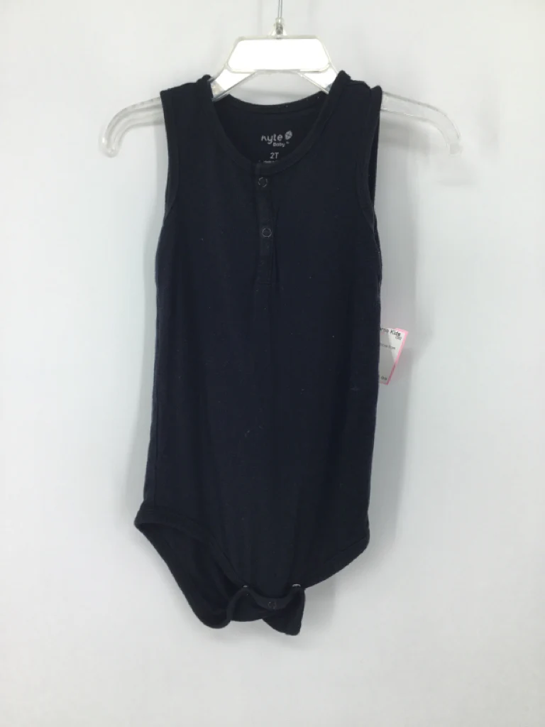 Kyte Child Size 2 Black Onesie