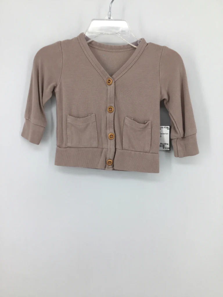 Kyte Child Size 3-6 Months Pink Solid Shirt - boys