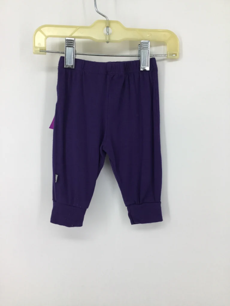 Kyte Child Size Newborn Purple Solid Pants - boys - Image 2
