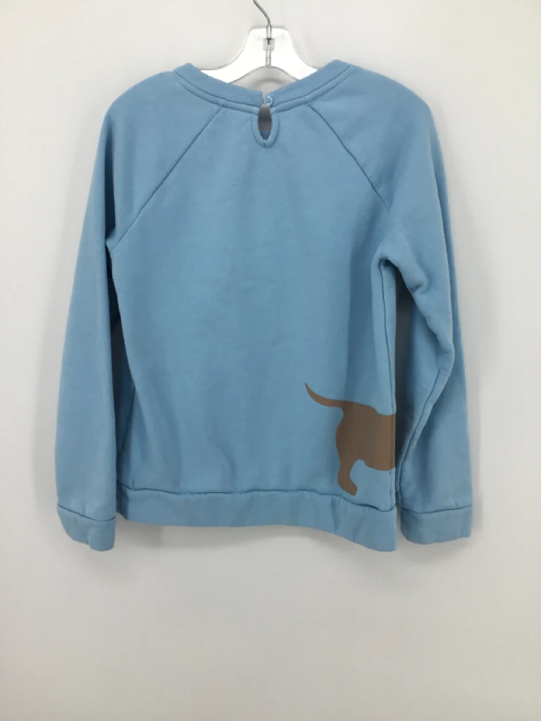 Lands' End Child Size 10 Blue Sweatshirt - girls - Image 3
