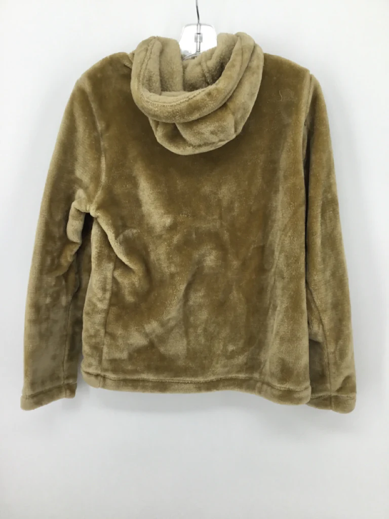 Lands' End Child Size 10 Gold Solid Hoodie - boys - Image 2