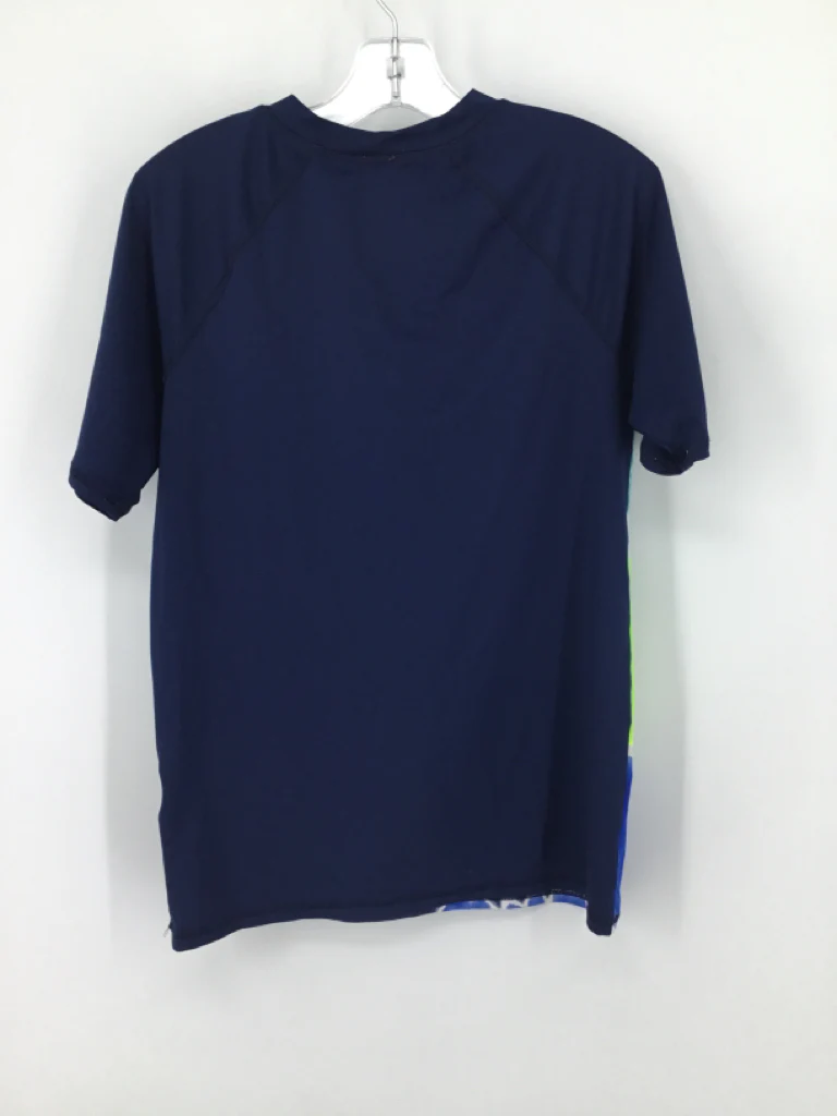 Lands' End Child Size 10 Navy Tye Dye Swimwear - boys - Image 2