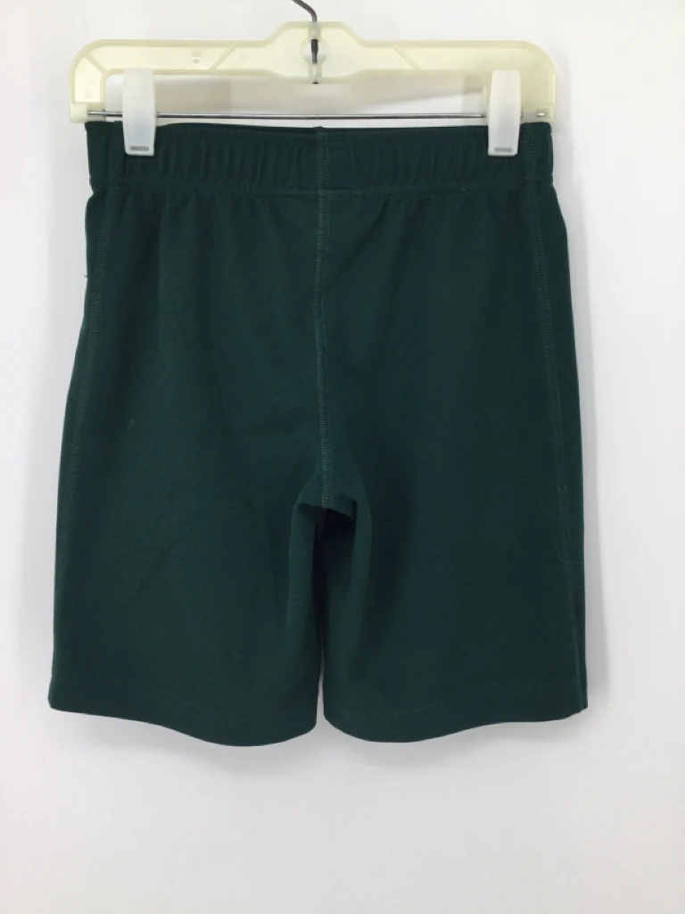 Lands' End Child Size 8 Green Solid Shorts - boys - Image 2
