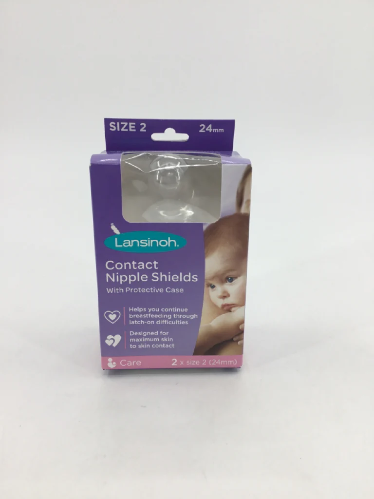Lansinoh Contact Nipple Sheilds 24mm Set of 2