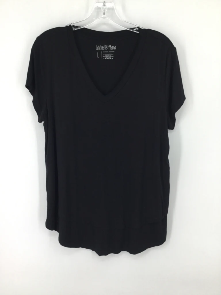 Latched Mama Size L Viscose Blend Nursing Nursing Apparel