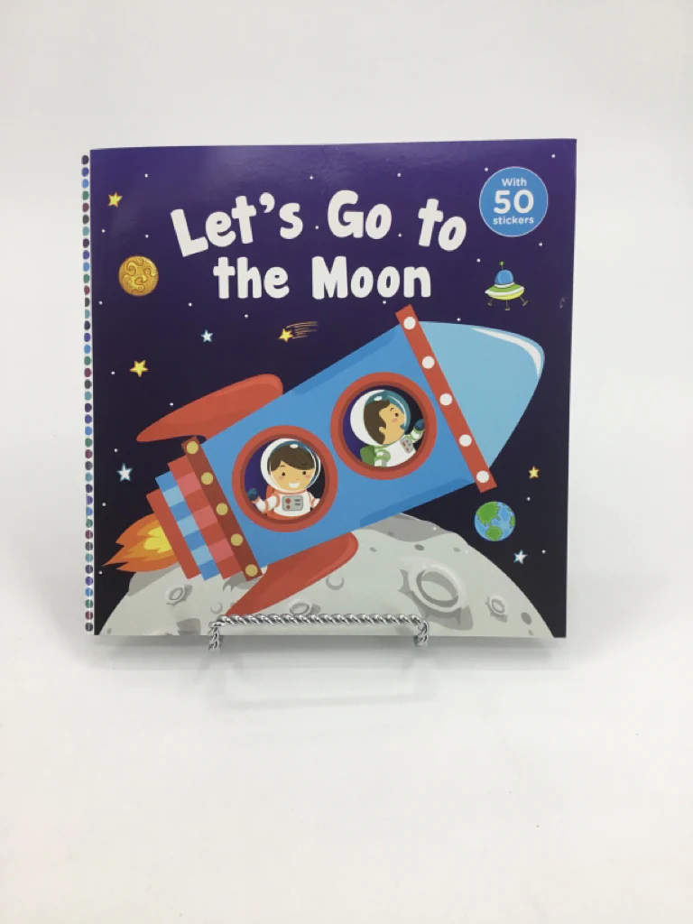 Let's Go the the Moon Paperback Book