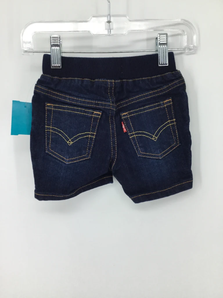 Levi's Child Size 6-9 Months Blue Solid Shorts - boys - Image 2
