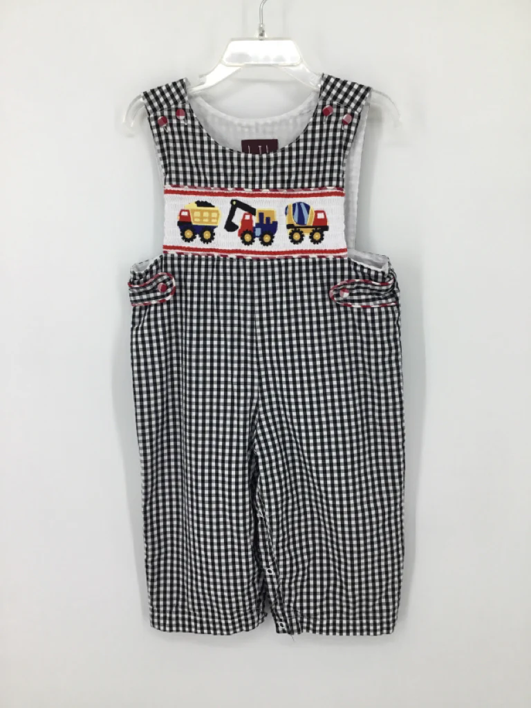 Lil Cactus Child Size 2 Black smocked Outfit - boys