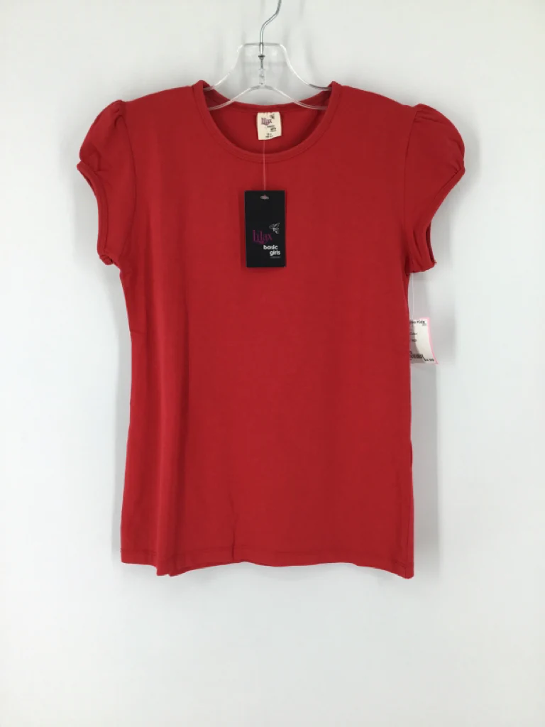 Lilax Child Size 10 Red T-shirt - girls